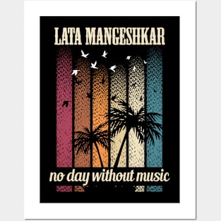 LATA MANGESHKAR BAND Posters and Art